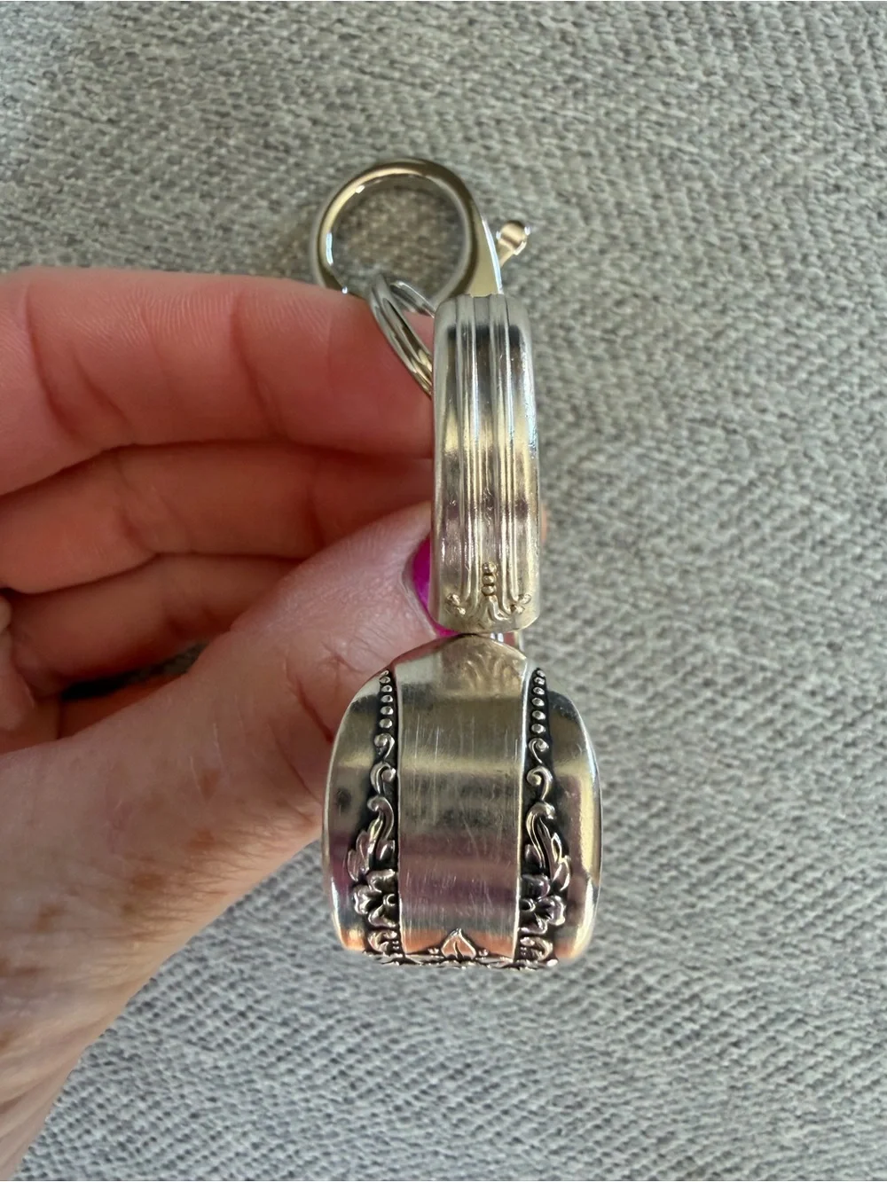 Handmade purse charm